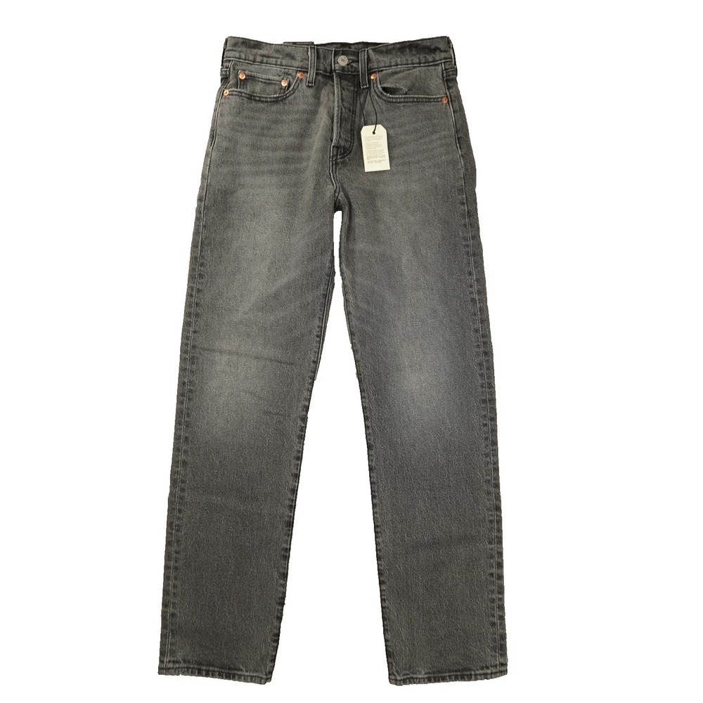 Levi's Premium Wedgie Straight Denim Jeans Women's 27x30 Grey Wash NWT Classic
